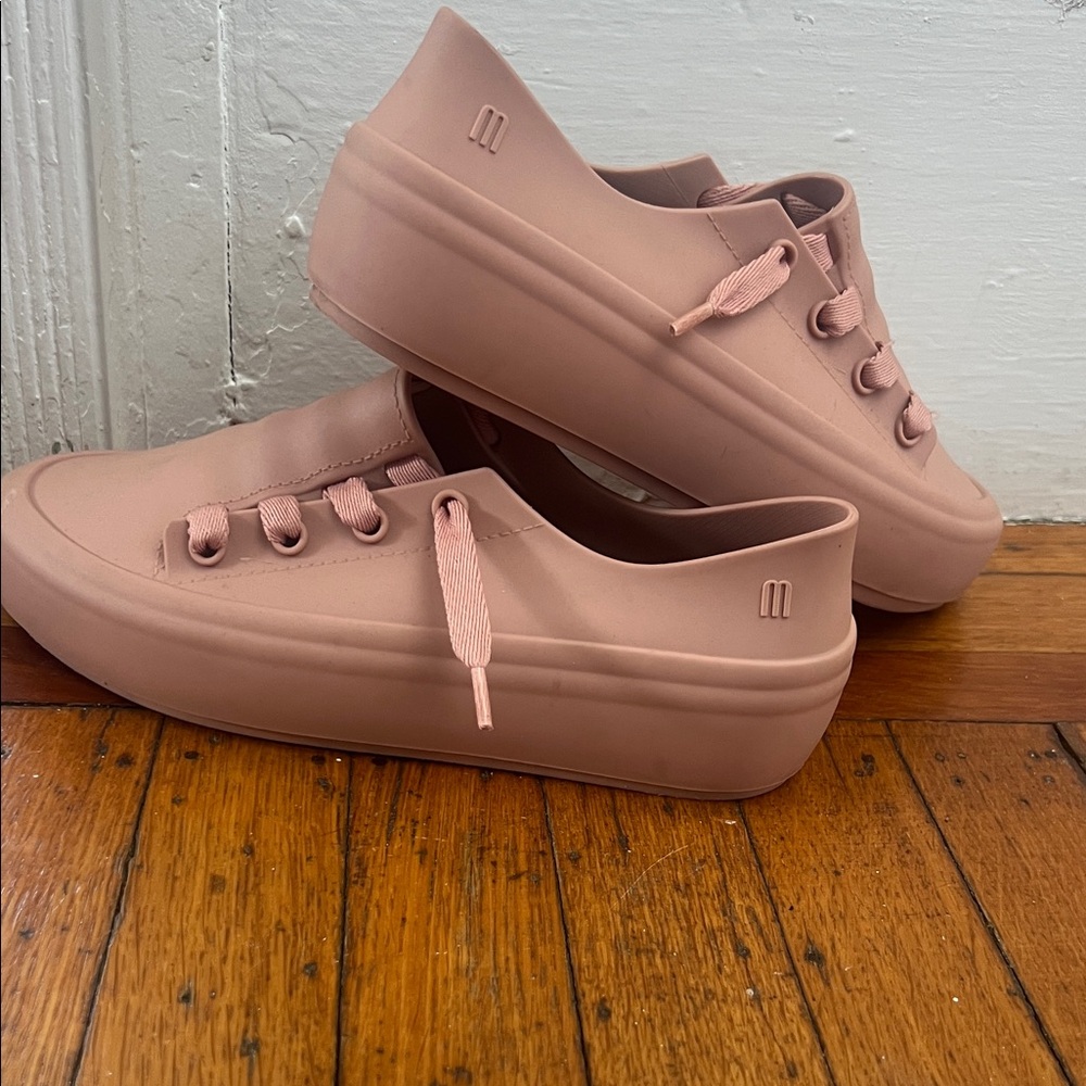 Women's Pink Slide Sneakers